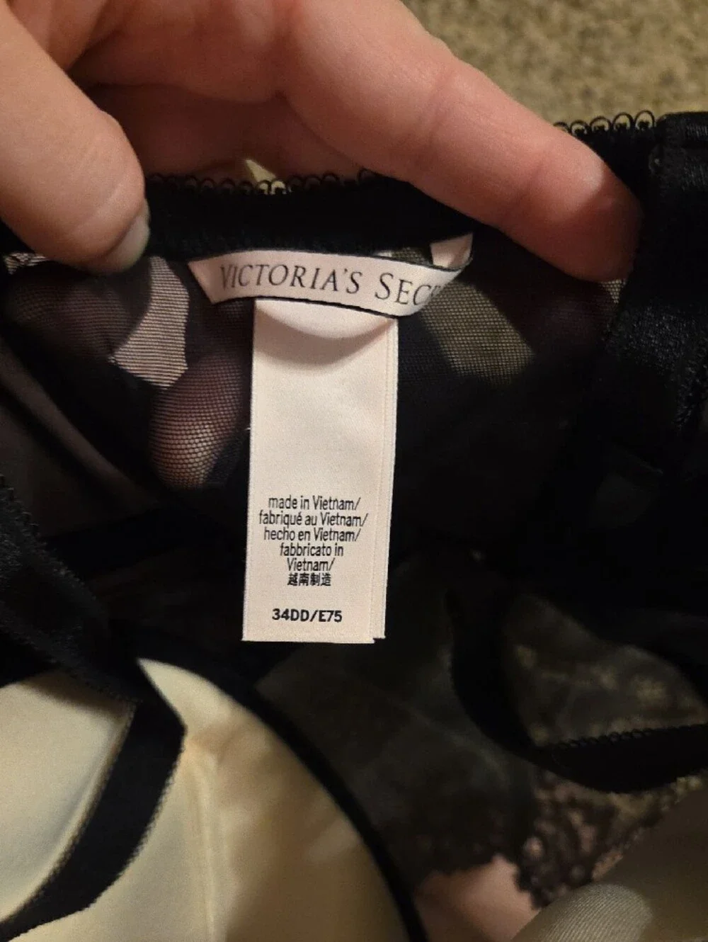 Victorias Secret sheer black